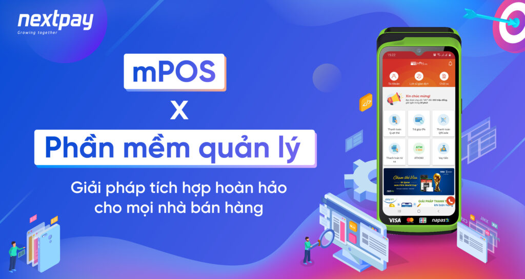 Tích hợp giải pháp thanh toán mPOS vào phần mềm quản lý
